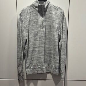 Izod Men's‎ Light Gray Zip-Up Sweater